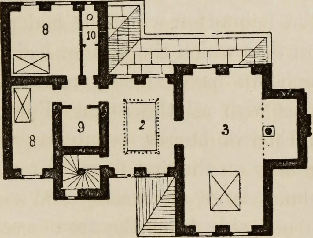 An illustration from Notes and sketches of an architect taken during a journey in the northwest of Europe;, 1877, leaf 422