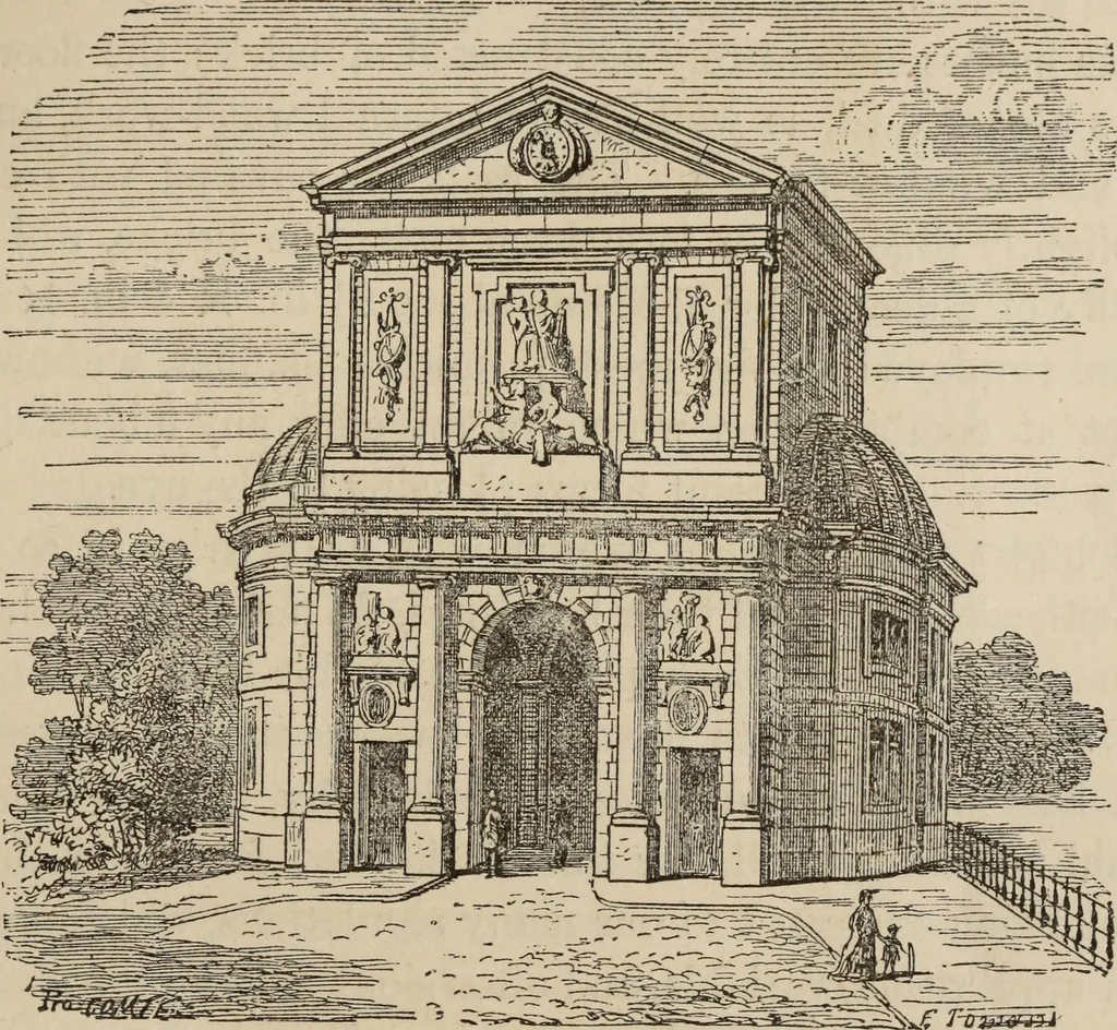An illustration from Notes and sketches of an architect taken during a journey in the northwest of Europe;, 1877, leaf 46