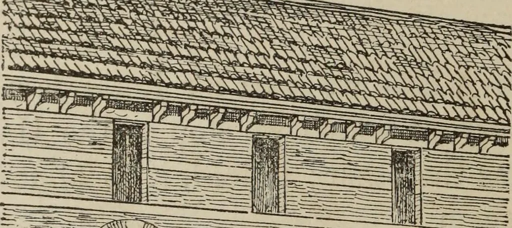 An illustration from Notes and sketches of an architect taken during a journey in the northwest of Europe;, 1877, leaf 49