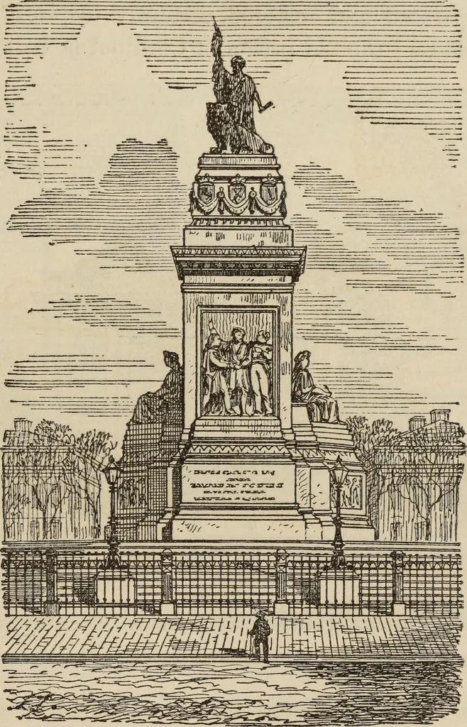 An illustration from Notes and sketches of an architect taken during a journey in the northwest of Europe;, 1877, leaf 58