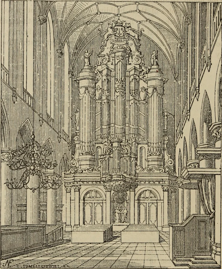 An illustration from Notes and sketches of an architect taken during a journey in the northwest of Europe;, 1877, leaf 83