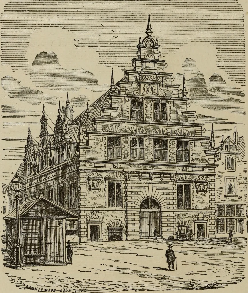 An illustration from Notes and sketches of an architect taken during a journey in the northwest of Europe;, 1877, leaf 85