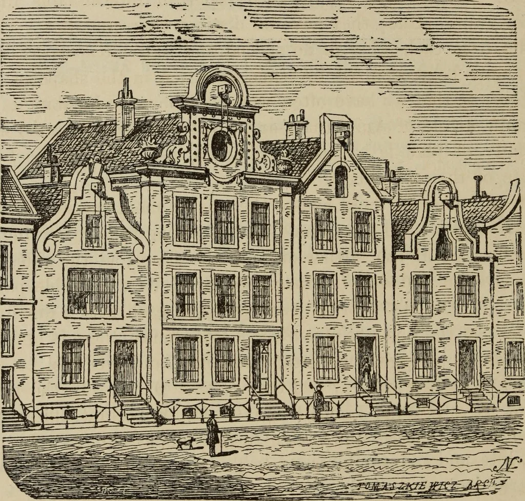 An illustration from Notes and sketches of an architect taken during a journey in the northwest of Europe;, 1877, leaf 93