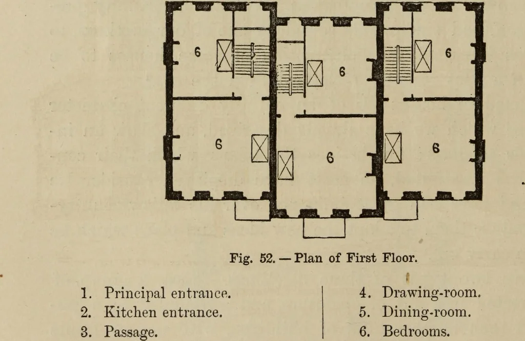 An illustration from Notes and sketches of an architect taken during a journey in the northwest of Europe;, 1877, leaf 99