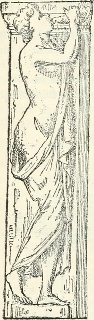 An illustration from Notice de la sculpture antique du Musée Impérial du Louvre, 1878, leaf 63