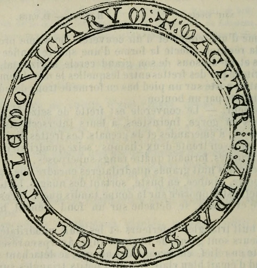 An illustration from Notice des émaux et de l'orfévrerie, 1883, leaf 79