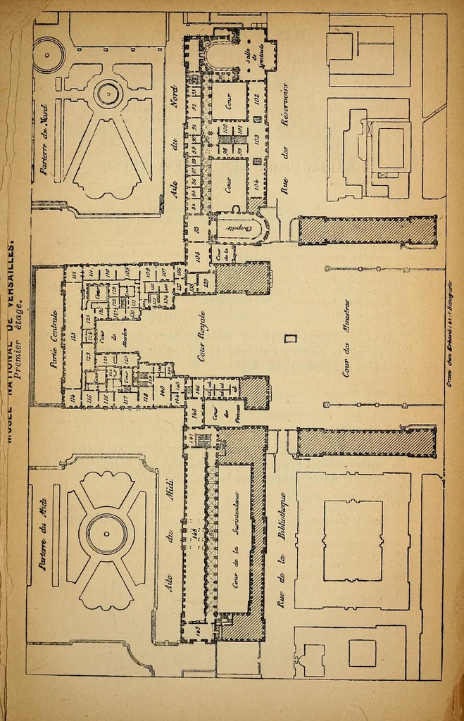An illustration from Notice du Musée national de Versailles, 1881, leaf 15