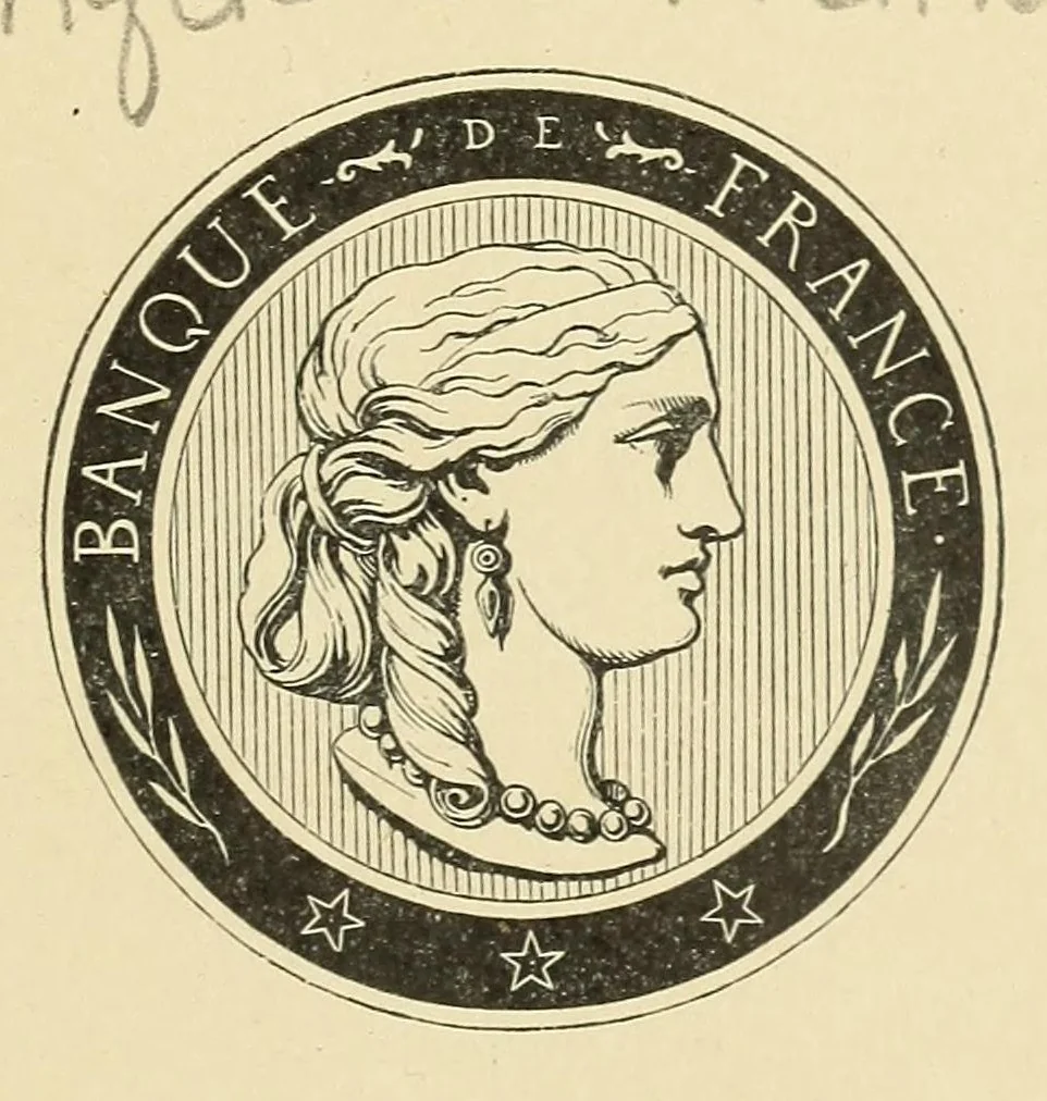 An illustration from Notice sur l'état ancien et nouveau de la galerie de l'Hôtel de Toulouse, 1876, leaf 9