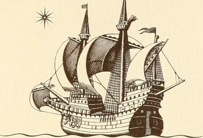 An illustration from Noticias de Portugal, offerecidas a el rey N.S. Dom Ioao o IV, 1655, leaf 2