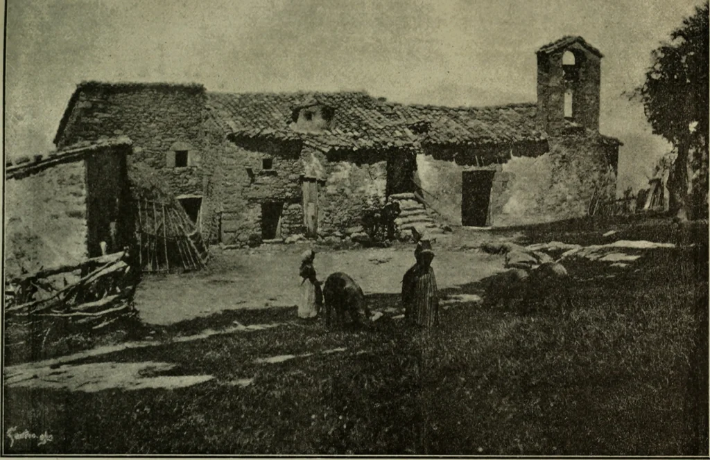 An illustration from Noticias historicas, 1889, leaf 154