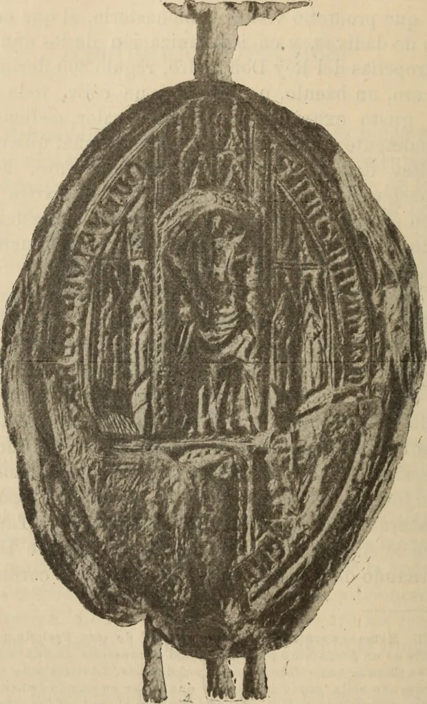 An illustration from Noticias historicas, 1889, leaf 283