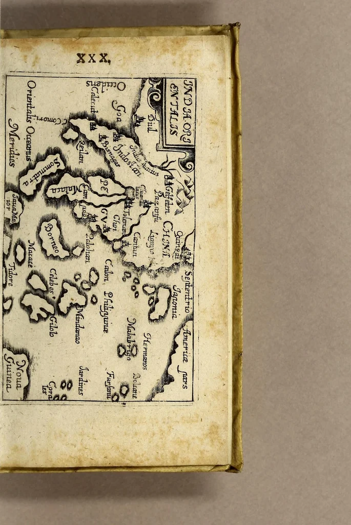 An illustration from Notitia S.R.I. principum. Genealogica & stemmatographica. Ad historiæ statúsque hodierni cognitionem plurimúm faciens. : Cui externorum item regum & principum aliquot similis cognitio accedit., 1658, leaf 657