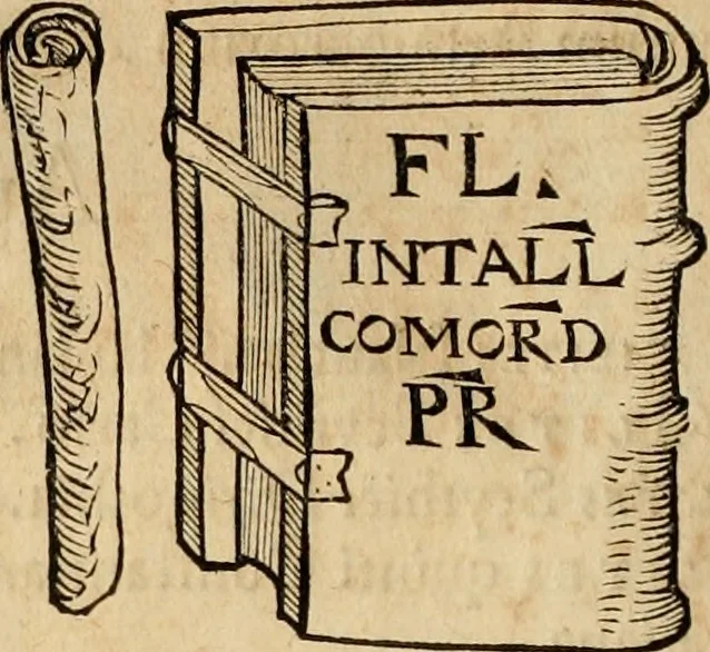 An illustration from Notitia vtraqve cvm orientis tvm occidentis vltra Arcadii Honoriiqve Cæsarvm tempora, illustre uetustatis monumentum, imò thesaurus prorsum incomparabilis : Præcedit aute D. Andreæ Alciati libellus, De magistratib. ciuilibusq; ac militaribus officijs, partim ex hac ipsa Notitia, partim aliunde desumptus : cvi succedit Descriptio urbis Romæ, quæ sub titulo Pub. Victoris circumfertur : & altera urbis Constantinopolitanæ incerto autore, nunquã antehac typis excusa, imperialium uidelicet ac primariaru sedium utriusq reipub : svbiungitur Notitiis uetustus liber De rebvs bellicis ad Theodosium Aug & filios eius Arcadium atq; Honorium, ut uidetur, scriptus incerto autore : item, ne quid de antiquo exemplari omitteretur, Disputatio Adriani Aug. & Epicteti philosophi, 1552, leaf 101