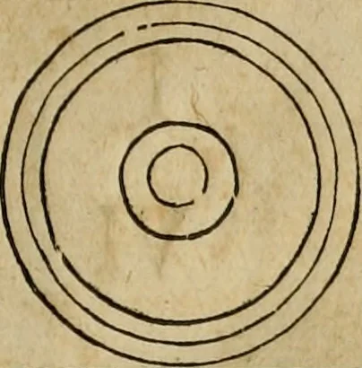An illustration from Notitia vtraqve cvm orientis tvm occidentis vltra Arcadii Honoriiqve Cæsarvm tempora, illustre uetustatis monumentum, imò thesaurus prorsum incomparabilis : Præcedit aute D. Andreæ Alciati libellus, De magistratib. ciuilibusq; ac militaribus officijs, partim ex hac ipsa Notitia, partim aliunde desumptus : cvi succedit Descriptio urbis Romæ, quæ sub titulo Pub. Victoris circumfertur : & altera urbis Constantinopolitanæ incerto autore, nunquã antehac typis excusa, imperialium uidelicet ac primariaru sedium utriusq reipub : svbiungitur Notitiis uetustus liber De rebvs bellicis ad Theodosium Aug & filios eius Arcadium atq; Honorium, ut uidetur, scriptus incerto autore : item, ne quid de antiquo exemplari omitteretur, Disputatio Adriani Aug. & Epicteti philosophi, 1552, leaf 48