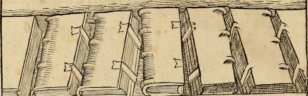 An illustration from Notitia vtraqve cvm orientis tvm occidentis vltra Arcadii Honoriiqve Cæsarvm tempora, illustre uetustatis monumentum, imò thesaurus prorsum incomparabilis : Præcedit aute D. Andreæ Alciati libellus, De magistratib. ciuilibusq; ac militaribus officijs, partim ex hac ipsa Notitia, partim aliunde desumptus : cvi succedit Descriptio urbis Romæ, quæ sub titulo Pub. Victoris circumfertur : & altera urbis Constantinopolitanæ incerto autore, nunquã antehac typis excusa, imperialium uidelicet ac primariaru sedium utriusq reipub : svbiungitur Notitiis uetustus liber De rebvs bellicis ad Theodosium Aug & filios eius Arcadium atq; Honorium, ut uidetur, scriptus incerto autore : item, ne quid de antiquo exemplari omitteretur, Disputatio Adriani Aug. & Epicteti philosophi, 1552, leaf 63
