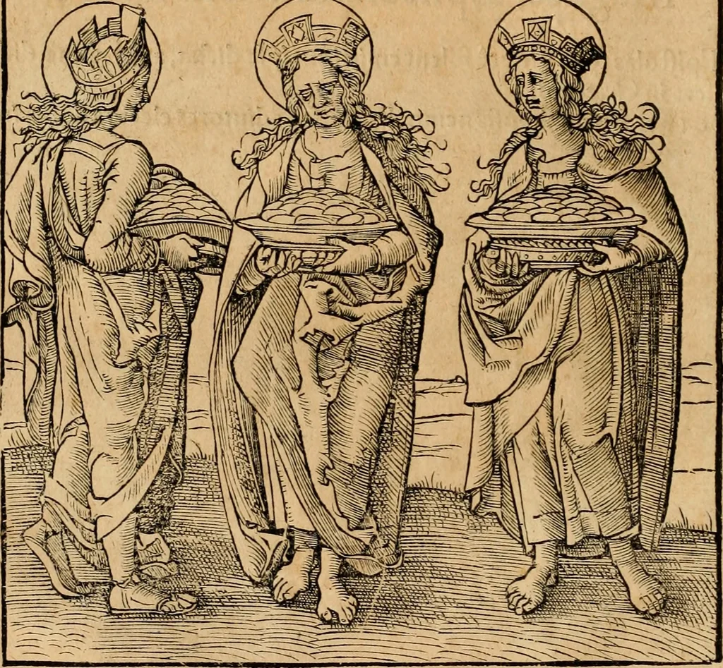 An illustration from Notitia vtraqve cvm orientis tvm occidentis vltra Arcadii Honoriiqve Cæsarvm tempora, illustre uetustatis monumentum, imò thesaurus prorsum incomparabilis : Præcedit aute D. Andreæ Alciati libellus, De magistratib. ciuilibusq; ac militaribus officijs, partim ex hac ipsa Notitia, partim aliunde desumptus : cvi succedit Descriptio urbis Romæ, quæ sub titulo Pub. Victoris circumfertur : & altera urbis Constantinopolitanæ incerto autore, nunquã antehac typis excusa, imperialium uidelicet ac primariaru sedium utriusq reipub : svbiungitur Notitiis uetustus liber De rebvs bellicis ad Theodosium Aug & filios eius Arcadium atq; Honorium, ut uidetur, scriptus incerto autore : item, ne quid de antiquo exemplari omitteretur, Disputatio Adriani Aug. & Epicteti philosophi, 1552, leaf 65