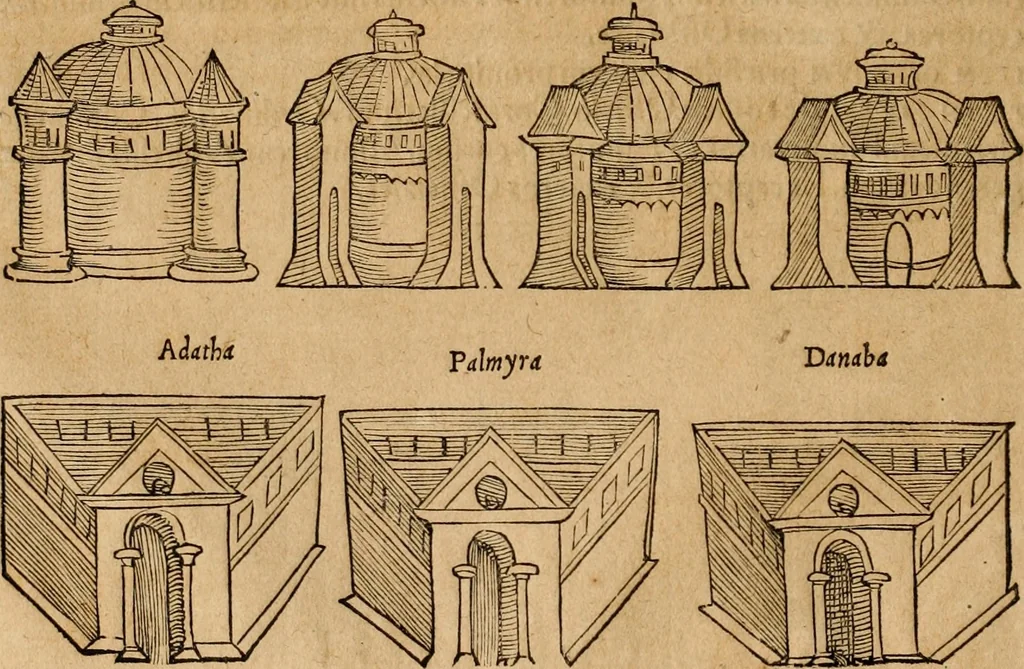 An illustration from Notitia vtraqve cvm orientis tvm occidentis vltra Arcadii Honoriiqve Cæsarvm tempora, illustre uetustatis monumentum, imò thesaurus prorsum incomparabilis : Præcedit aute D. Andreæ Alciati libellus, De magistratib. ciuilibusq; ac militaribus officijs, partim ex hac ipsa Notitia, partim aliunde desumptus : cvi succedit Descriptio urbis Romæ, quæ sub titulo Pub. Victoris circumfertur : & altera urbis Constantinopolitanæ incerto autore, nunquã antehac typis excusa, imperialium uidelicet ac primariaru sedium utriusq reipub : svbiungitur Notitiis uetustus liber De rebvs bellicis ad Theodosium Aug & filios eius Arcadium atq; Honorium, ut uidetur, scriptus incerto autore : item, ne quid de antiquo exemplari omitteretur, Disputatio Adriani Aug. & Epicteti philosophi, 1552, leaf 89