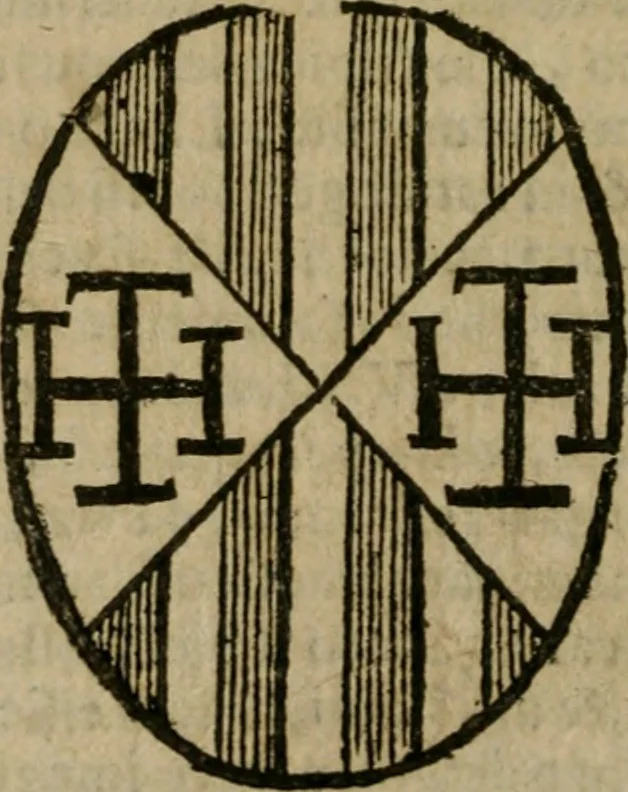 An illustration from Notizie di nobiltà, 1672, leaf 335