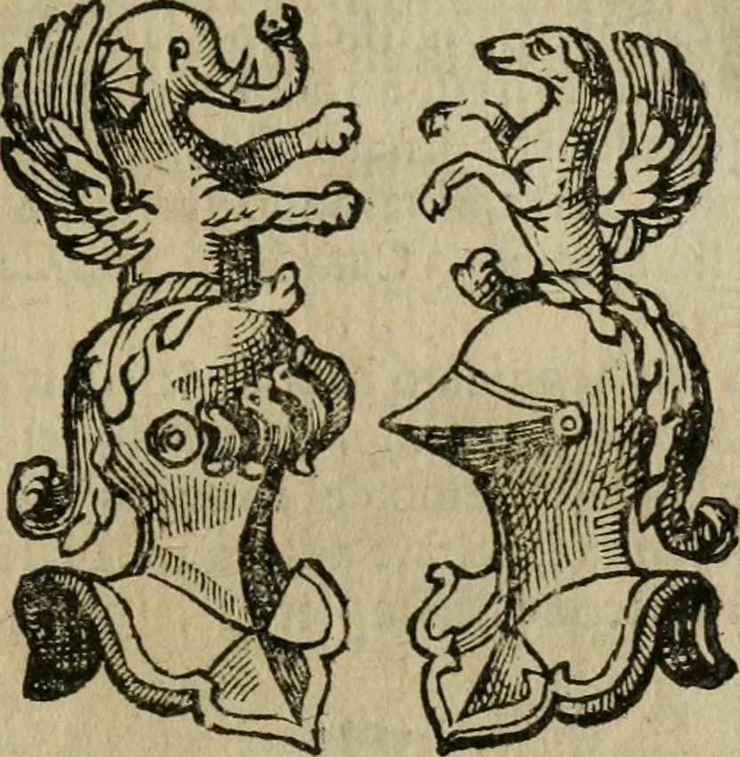 An illustration from Notizie di nobiltà, 1672, leaf 384