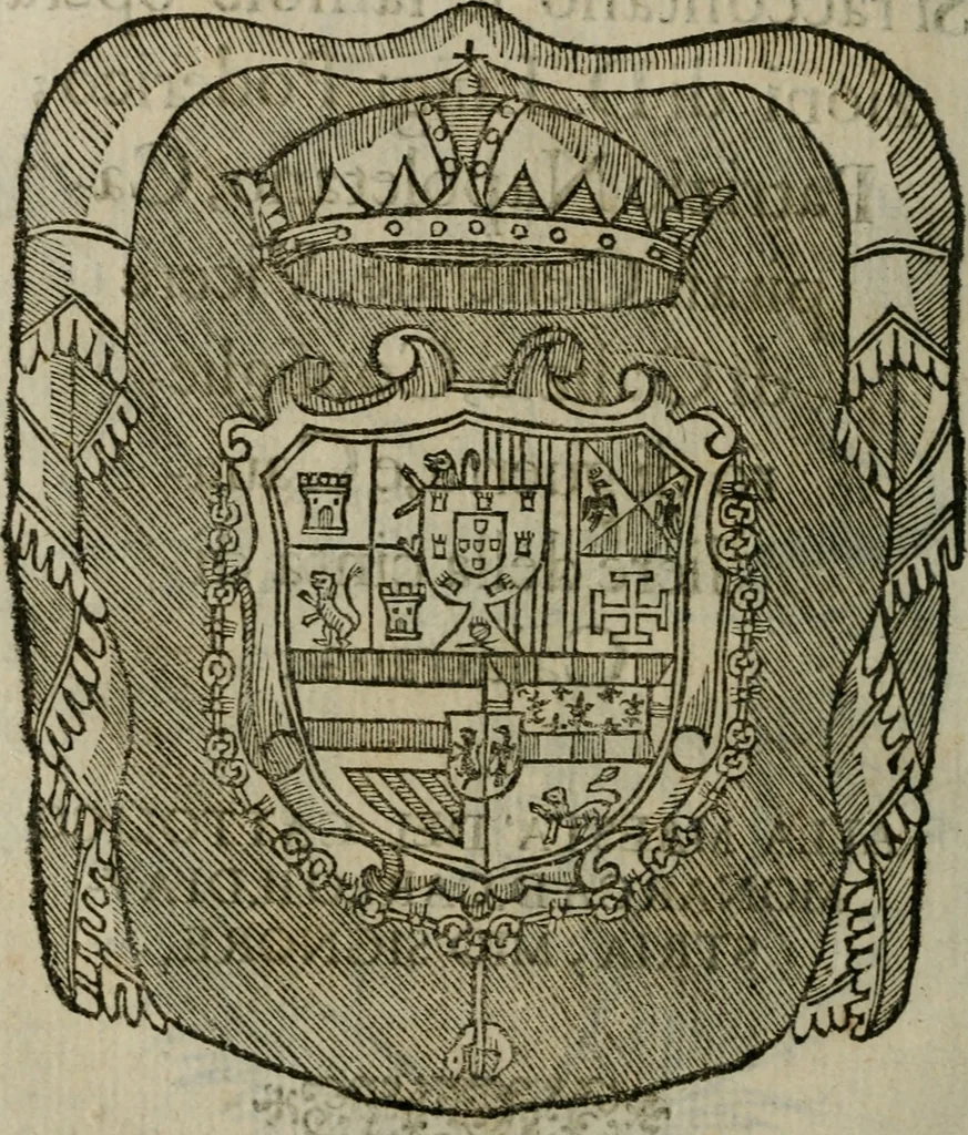An illustration from Notizie di nobiltà, 1672, leaf 405
