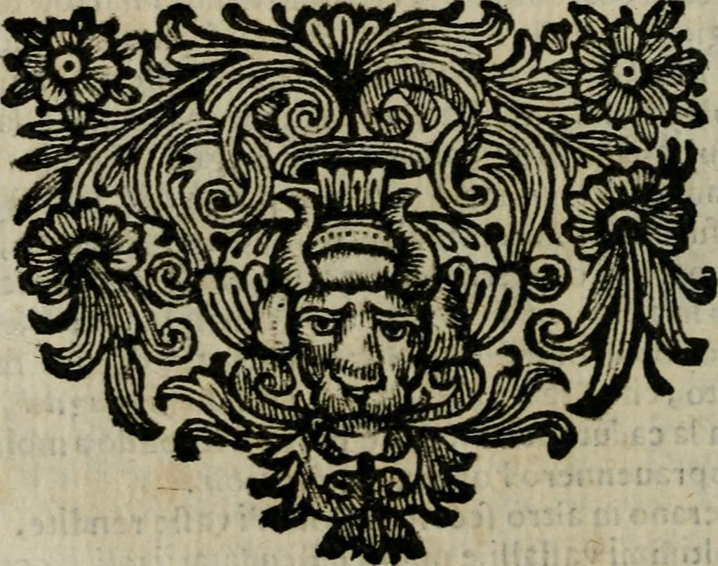 An illustration from Notizie di nobiltà, 1672, leaf 49
