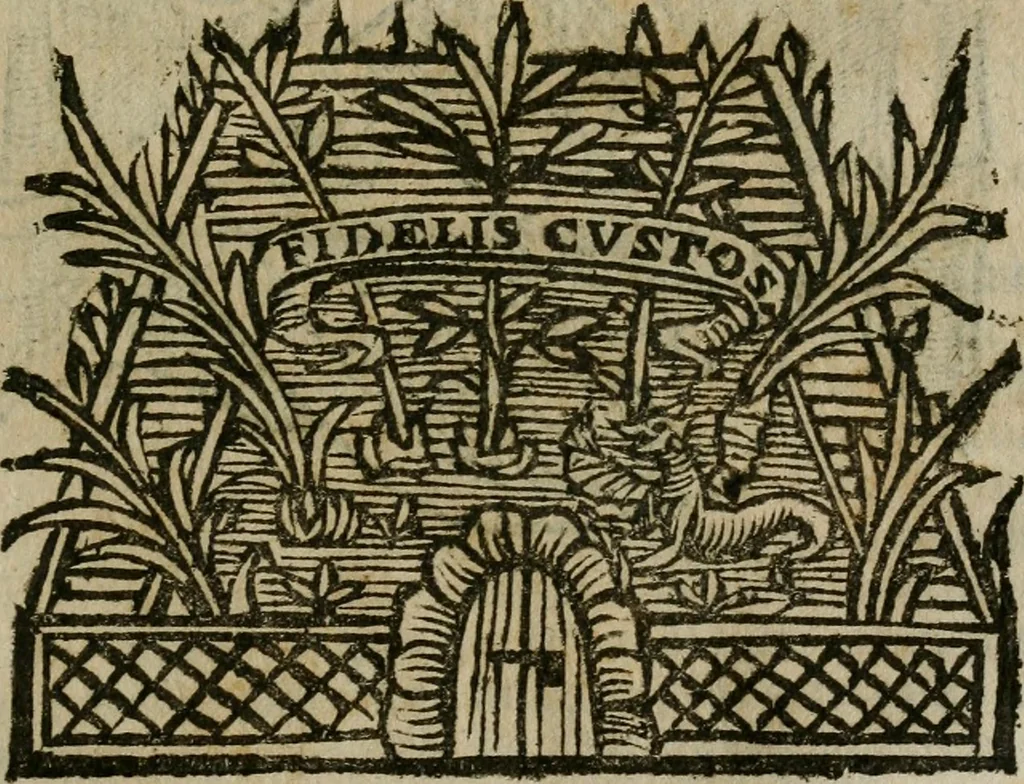 An illustration from Notizie di nobiltà, 1672, leaf 526