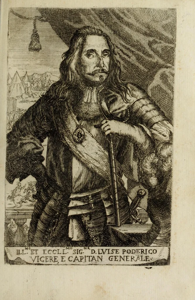 An illustration from Notizie di nobiltà : lettere, 1672, leaf 407