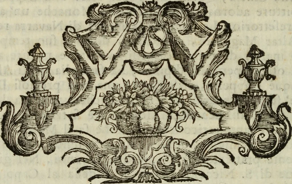 An illustration from Notizie istoriche delle chiese fiorentine, divise ne' suoi quartieri, 1754, leaf 155