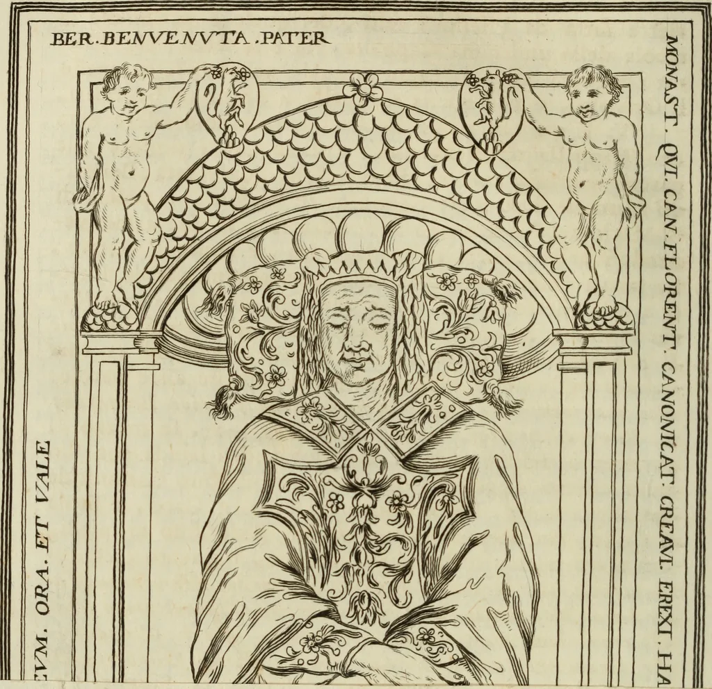 An illustration from Notizie istoriche delle chiese fiorentine, divise ne' suoi quartieri, 1754, leaf 163