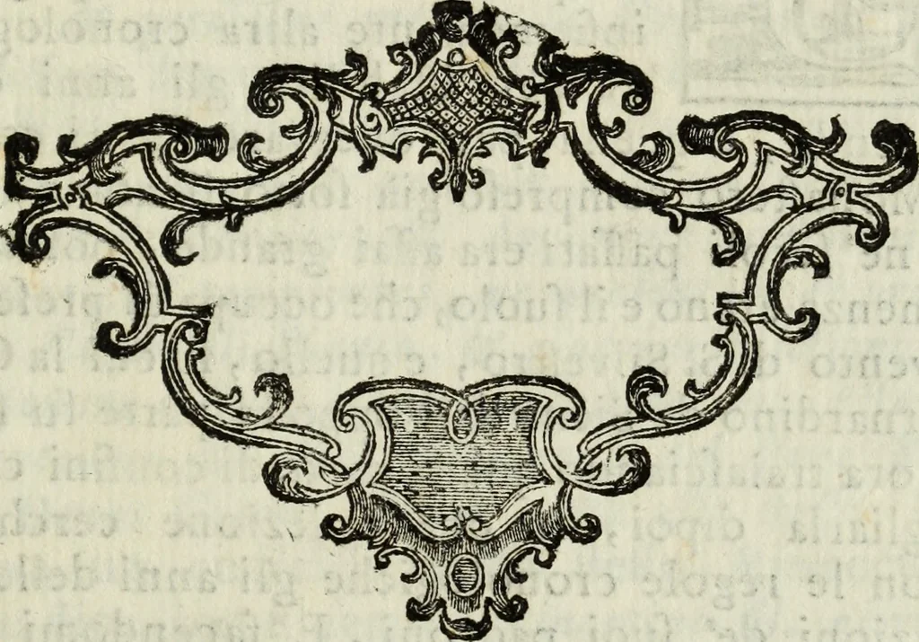 An illustration from Notizie istoriche delle chiese fiorentine, divise ne' suoi quartieri, 1754, leaf 326