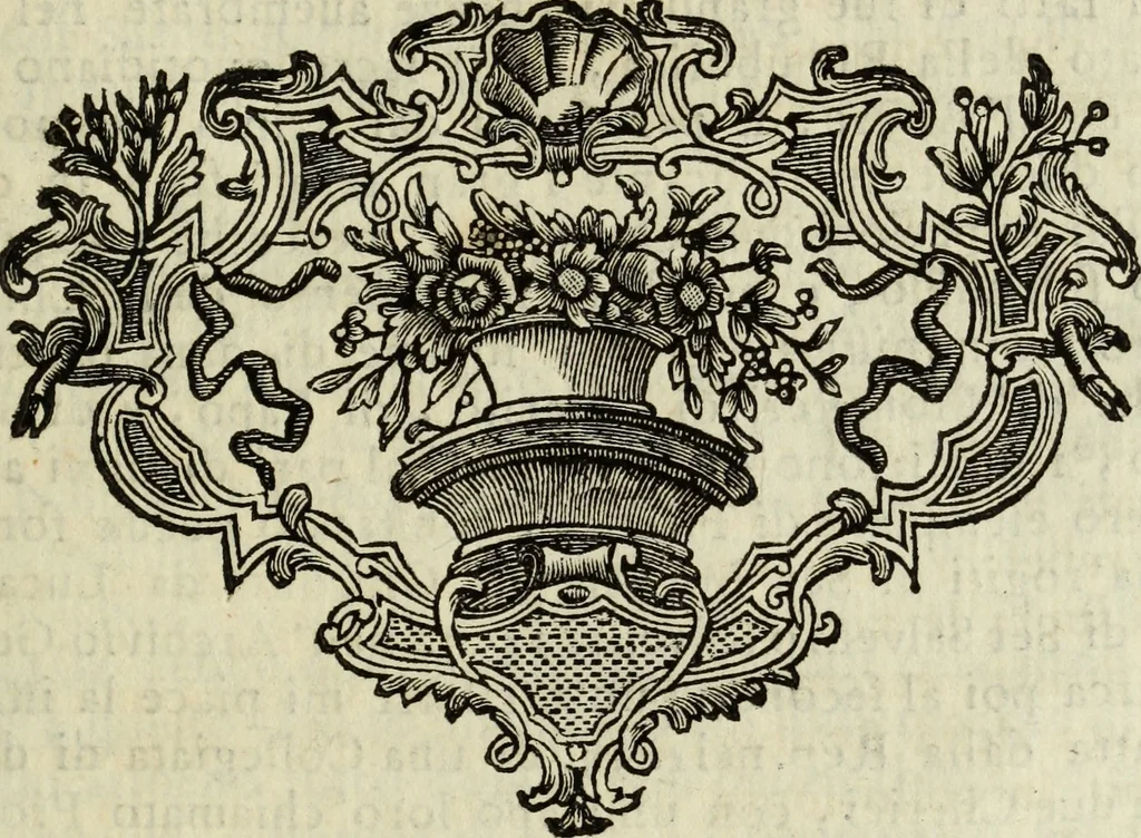 An illustration from Notizie istoriche delle chiese fiorentine, divise ne' suoi quartieri, 1754, leaf 36