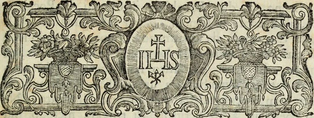 An illustration from Notizie istoriche delle chiese fiorentine, divise ne' suoi quartieri, 1754, leaf 4