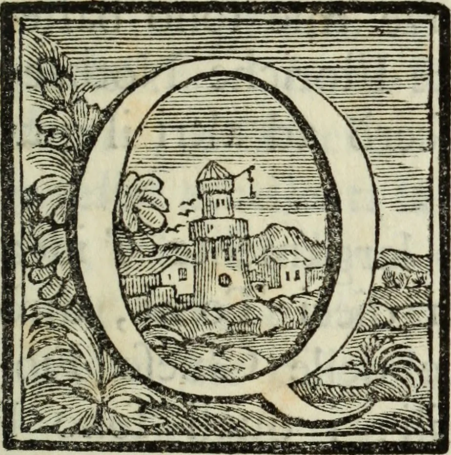 An illustration from Notizie istoriche delle chiese fiorentine, divise ne' suoi quartieri, 1754, leaf 4