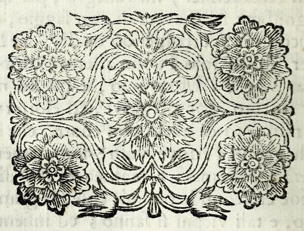 An illustration from Notizie letterarie, ed istoriche intorno agli uomini illustri dell'Accademia fiorentina, 1700, leaf 18