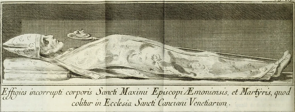 An illustration from Notizie storiche delle chiese e monasteri di Venezia, e di Torcello : tratte dalle chiese veneziane, e torcellane, 1758, leaf 333