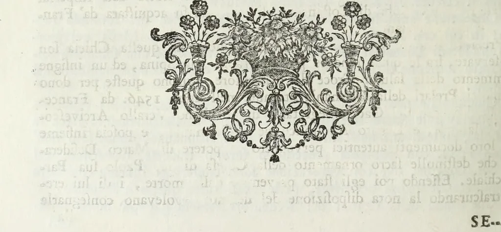 An illustration from Notizie storiche delle chiese e monasteri di Venezia, e di Torcello : tratte dalle chiese veneziane, e torcellane, 1758, leaf 411