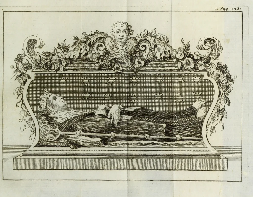 An illustration from Notizie storiche delle chiese e monasteri di Venezia, e di Torcello : tratte dalle chiese veneziane, e torcellane, 1758, leaf 602