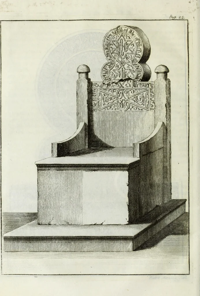 An illustration from Notizie storiche delle chiese e monasteri di Venezia, e di Torcello : tratte dalle chiese veneziane, e torcellane, 1758, leaf 69