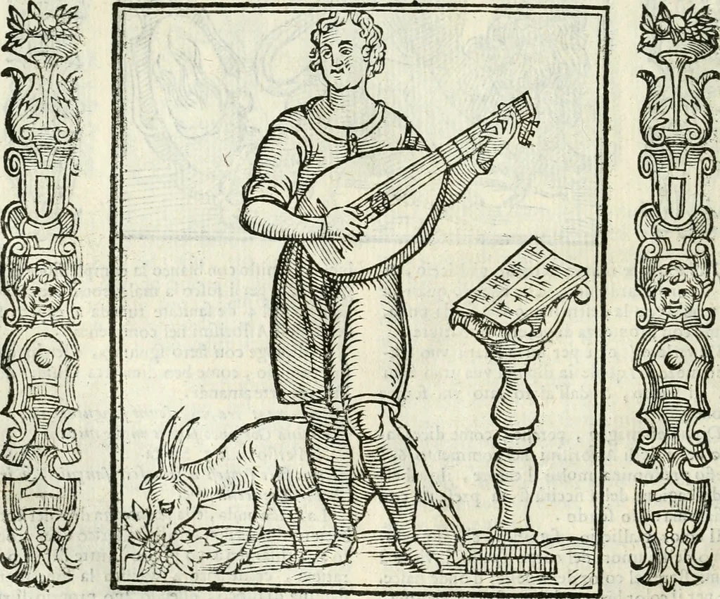 An illustration from Noua iconologia di Cesare Ripa perugino, caualier de SS. Mauritio & Lazzaro. Nella quale si descriuono diuerse imagini di virtù, vitij, affetti, passioni humane, arti, discipline, humori, elementi, corpi celesti, prouincie d'Italia, fiumi, tutte le parti del mondo, ed'altre infinite materie. Opera vtile ad oratori, predicatori, poeti, pittori, scultori, disegnatori, e ad'ogni studioso. Per inuentar concetti, emblemi, ed imprese, per diuisare qualsiuoglia apparato nuttiale, funerale, trionfale. Per rappresentar poemi drammatici, e per figurare co'suoi propij simboli ciò, che puo cadere in pensiero humano. Ampliata vltimamente dallo stesso auttore di trecento imagini, e arricchita di molti discorsi pieni di varia eruditione; con nuoui intagli, & con molti indici copiosi, 1618, leaf 141