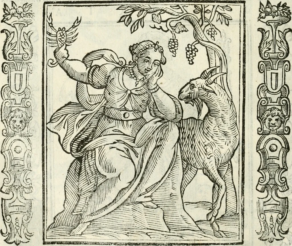 An illustration from Noua iconologia di Cesare Ripa perugino, caualier de SS. Mauritio & Lazzaro. Nella quale si descriuono diuerse imagini di virtù, vitij, affetti, passioni humane, arti, discipline, humori, elementi, corpi celesti, prouincie d'Italia, fiumi, tutte le parti del mondo, ed'altre infinite materie. Opera vtile ad oratori, predicatori, poeti, pittori, scultori, disegnatori, e ad'ogni studioso. Per inuentar concetti, emblemi, ed imprese, per diuisare qualsiuoglia apparato nuttiale, funerale, trionfale. Per rappresentar poemi drammatici, e per figurare co'suoi propij simboli ciò, che puo cadere in pensiero humano. Ampliata vltimamente dallo stesso auttore di trecento imagini, e arricchita di molti discorsi pieni di varia eruditione; con nuoui intagli, & con molti indici copiosi, 1618, leaf 363