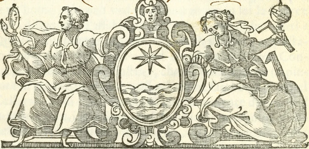 An illustration from Noua iconologia di Cesare Ripa perugino, caualier de SS. Mauritio & Lazzaro. Nella quale si descriuono diuerse imagini di virtù, vitij, affetti, passioni humane, arti, discipline, humori, elementi, corpi celesti, prouincie d'Italia, fiumi, tutte le parti del mondo, ed'altre infinite materie. Opera vtile ad oratori, predicatori, poeti, pittori, scultori, disegnatori, e ad'ogni studioso. Per inuentar concetti, emblemi, ed imprese, per diuisare qualsiuoglia apparato nuttiale, funerale, trionfale. Per rappresentar poemi drammatici, e per figurare co'suoi propij simboli ciò, che puo cadere in pensiero humano. Ampliata vltimamente dallo stesso auttore di trecento imagini, e arricchita di molti discorsi pieni di varia eruditione; con nuoui intagli, & con molti indici copiosi, 1618, leaf 4