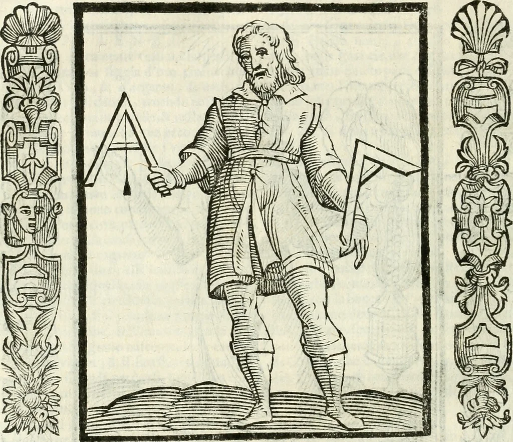 An illustration from Noua iconologia di Cesare Ripa perugino, caualier de SS. Mauritio & Lazzaro. Nella quale si descriuono diuerse imagini di virtù, vitij, affetti, passioni humane, arti, discipline, humori, elementi, corpi celesti, prouincie d'Italia, fiumi, tutte le parti del mondo, ed'altre infinite materie. Opera vtile ad oratori, predicatori, poeti, pittori, scultori, disegnatori, e ad'ogni studioso. Per inuentar concetti, emblemi, ed imprese, per diuisare qualsiuoglia apparato nuttiale, funerale, trionfale. Per rappresentar poemi drammatici, e per figurare co'suoi propij simboli ciò, che puo cadere in pensiero humano. Ampliata vltimamente dallo stesso auttore di trecento imagini, e arricchita di molti discorsi pieni di varia eruditione; con nuoui intagli, & con molti indici copiosi, 1618, leaf 435