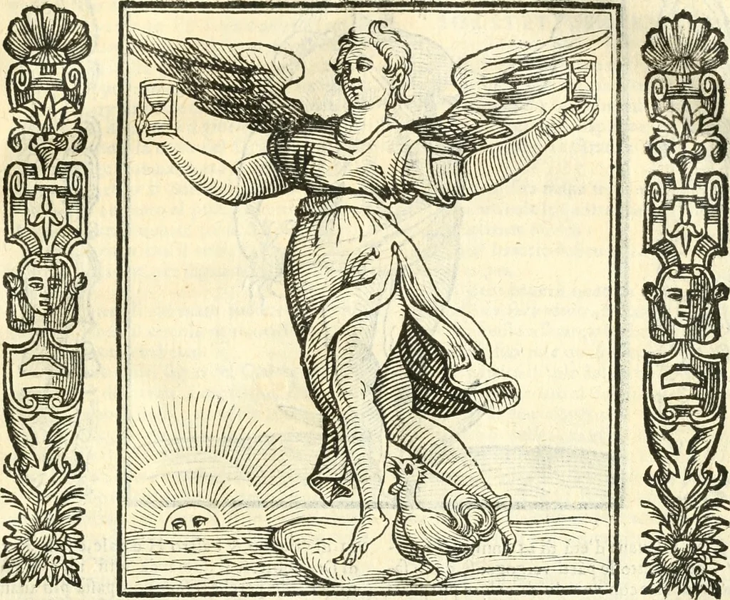 An illustration from Noua iconologia di Cesare Ripa perugino, caualier de SS. Mauritio & Lazzaro. Nella quale si descriuono diuerse imagini di virtù, vitij, affetti, passioni humane, arti, discipline, humori, elementi, corpi celesti, prouincie d'Italia, fiumi, tutte le parti del mondo, ed'altre infinite materie. Opera vtile ad oratori, predicatori, poeti, pittori, scultori, disegnatori, e ad'ogni studioso. Per inuentar concetti, emblemi, ed imprese, per diuisare qualsiuoglia apparato nuttiale, funerale, trionfale. Per rappresentar poemi drammatici, e per figurare co'suoi propij simboli ciò, che puo cadere in pensiero humano. Ampliata vltimamente dallo stesso auttore di trecento imagini, e arricchita di molti discorsi pieni di varia eruditione; con nuoui intagli, & con molti indici copiosi, 1618, leaf 532