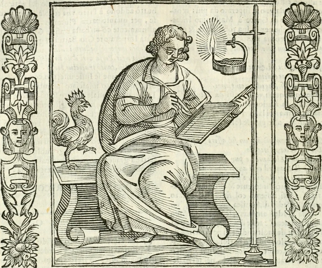 An illustration from Noua iconologia di Cesare Ripa perugino, caualier de SS. Mauritio & Lazzaro. Nella quale si descriuono diuerse imagini di virtù, vitij, affetti, passioni humane, arti, discipline, humori, elementi, corpi celesti, prouincie d'Italia, fiumi, tutte le parti del mondo, ed'altre infinite materie. Opera vtile ad oratori, predicatori, poeti, pittori, scultori, disegnatori, e ad'ogni studioso. Per inuentar concetti, emblemi, ed imprese, per diuisare qualsiuoglia apparato nuttiale, funerale, trionfale. Per rappresentar poemi drammatici, e per figurare co'suoi propij simboli ciò, che puo cadere in pensiero humano. Ampliata vltimamente dallo stesso auttore di trecento imagini, e arricchita di molti discorsi pieni di varia eruditione; con nuoui intagli, & con molti indici copiosi, 1618, leaf 561