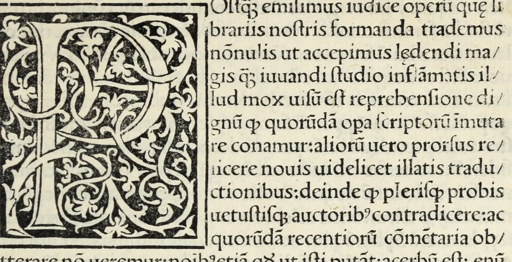 An illustration from Nouiciis adolfscentibus ad astronomicam rempu. capessenda[m] aditu[m] i[m]petra[n]tib[us], per breui rectoq[ue] tramite a uulgari uestigio semoto, Ioannis de Sacro Busto Sphe̜ricum opusculu[m] Georgiiq[ue] Purbachii I[n] mot[us] planetaru[m] accuratiss. theorice̜ Necno[n] contra Cremonensia in eorunde[m] planetaru[m] theoricas delirame[n]ta Ioa[n]nis de Mo[n]te Regio disputatio[n]es ta[m] accuratiss. q[uam] utiliss. dicatu[m] opus utili serie contextu[m] inchoat., leaf 95