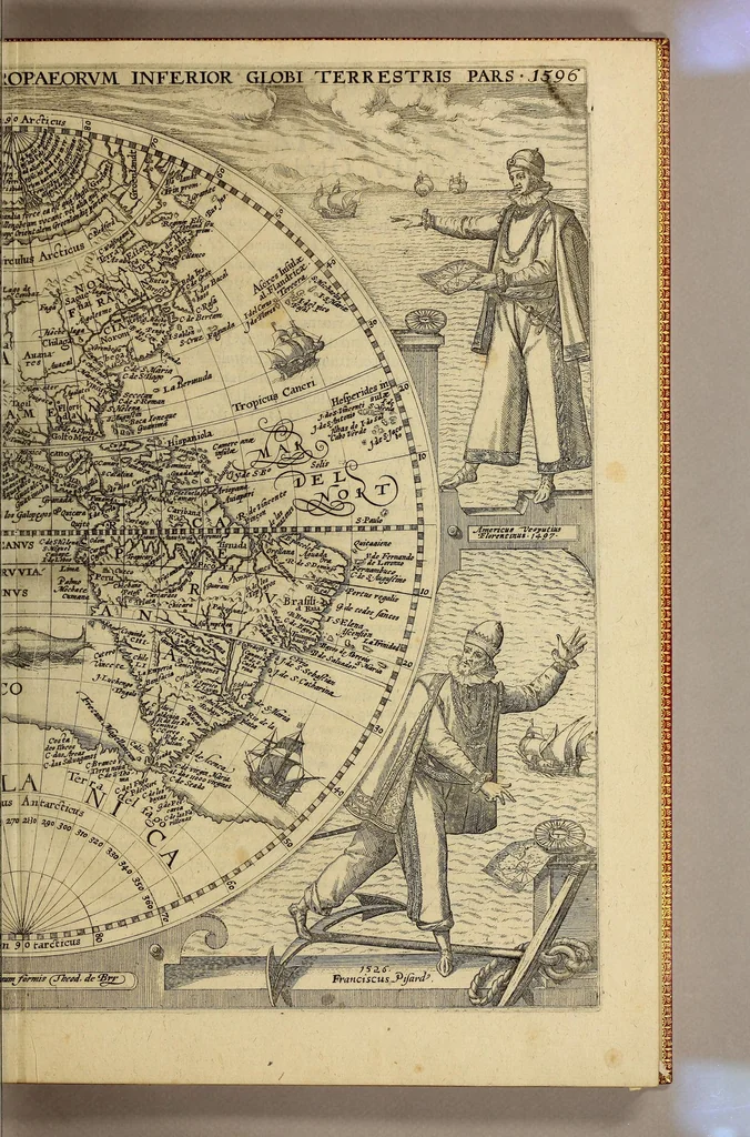 An illustration from Noui Orbis pars duodecima. Sive Descriptio Indiae Occidentalis,, 1624, leaf 13
