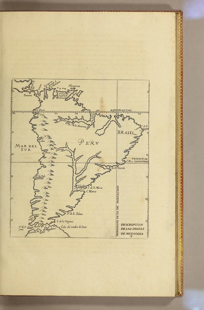 An illustration from Noui Orbis pars duodecima. Sive Descriptio Indiae Occidentalis,, 1624, leaf 65