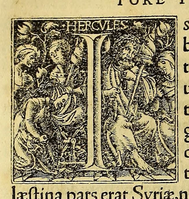 An illustration from Nouus orbis regionum ac insularum ueteribus incognitarum,, 1532, leaf 352