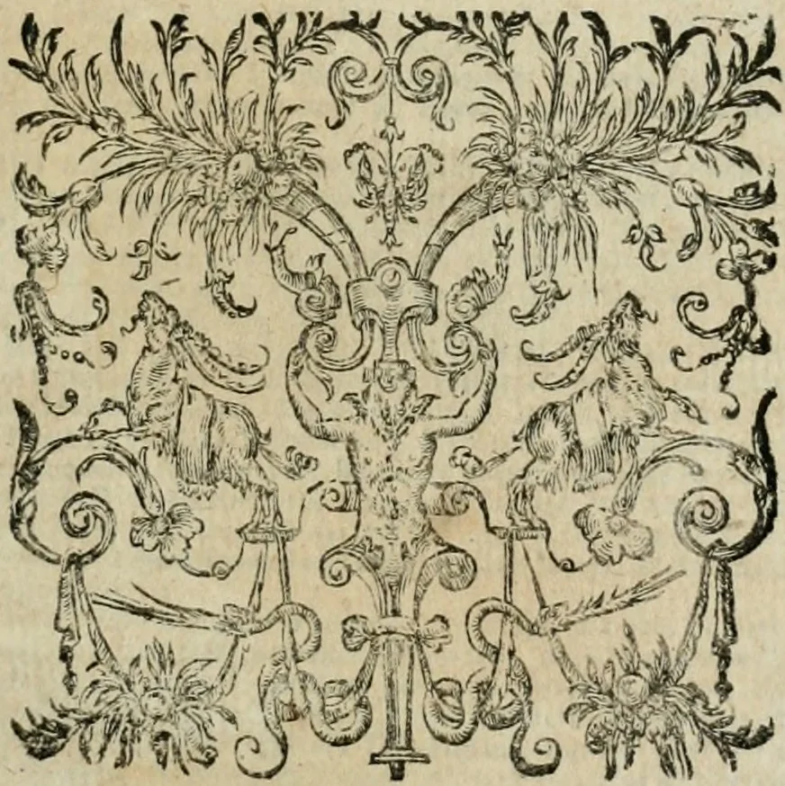 An illustration from Nouveau dictionnaire françois : contenant généralement tous les mots, les matières, et plusieurs nouvelles remarques sur la langue françoise, 1694, leaf 582