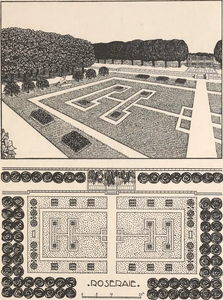 An illustration from Le nouveau jardin, 1912, leaf 166